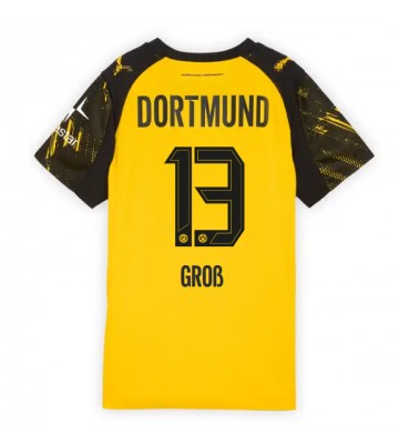 Borussia Dortmund Pascal Gross #13 Hemmatröja Kvinnor 2025-26 Kortärmad Borussia Dortmund Pascal Gross #13 Hemmatröja Kvinnor 2025-26 Kortärmad